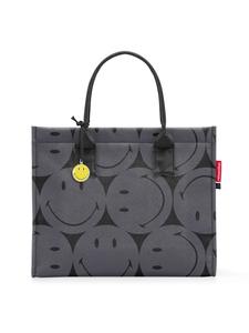 Сумка-шоппер на каждый день 42 см в сером цвете смайлик Reisenthel