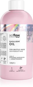 Смягчающее масло для волос с высокой пористостью, увлажняющее масло для ломких и поврежденных волос So!Flow, 150 мл
