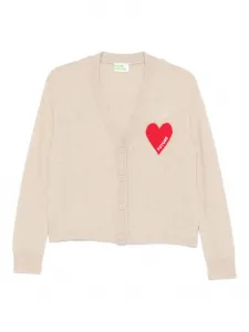 Кардиган вязки интарсия From Future, нейтральный