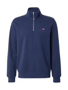 Толстовка LEVIS ┬о Original Housemark Quarter-Zip Pullover, marine blue