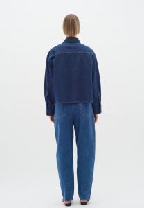 Блузка на пуговицах JAYA InWear, синий деним