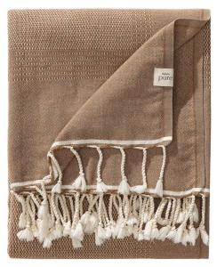 Одеяло benuta Olivia, 140x1x200 см, коричневый