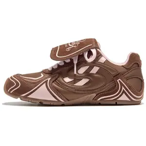 SHOESZOOO Повседневные туфли женские низкие коричневые розовые