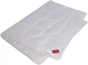 Одеяло Hefel из натурального волокна "Чистый бамбук", очень легкое, наполнитель вискоза (бамбук), чехол хлопок, (1 шт.), идеально подходит для летнего времени! 135х200 см, белый