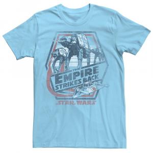 Мужская футболка Star Wars AT-AT Walkers Hoth Empire Strikes Back, цвет Light Blue
