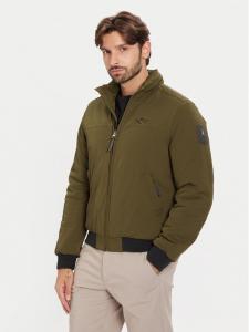 Куртка-бомбер regular fit 252AB3026UCT03264 Aeronautica Militare, зеленый