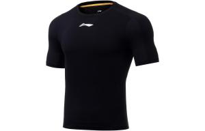 Фитнес-серия Фитнес-одежда Мужская черная Lining, черный