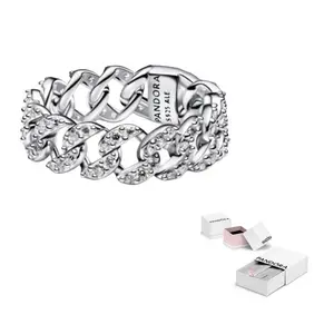 Pandora Серебряное кольцо 925 пробы для женщин Silver