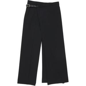 Брюки с запахом Acne Studios, черный