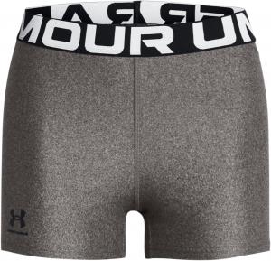 Under Armour Женские шорты HeatGear Armour Shorty, Charcoal Light Heather/Black