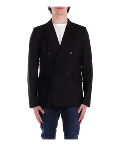 Пиджак на пуговицах John Richmond, черный