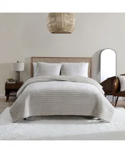 Двусторонний комплект постельного белья из 3 предметов с искусственным мехом Polar, размер King Ugg, овсяный