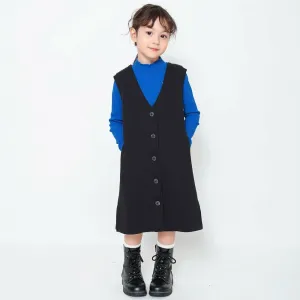 Юбка-свитер с V-образным вырезом Branshes, цвет Black