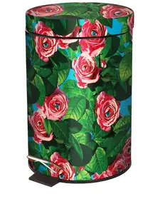 Большое мусорное ведро Toiletpaper Home Roses Seletti, зеленый