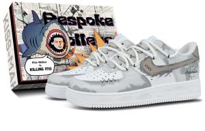 Nike Кроссовки Air Force 1 Abrasion Resistant Low Top Skateboard Shoes Unisex белые