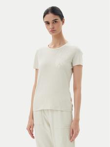 Футболка обычного кроя 7W000133 AF10373 U1112 Ea7 Emporio Armani, бежевый