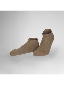 Носки-кроссовки Air Plush с плюшевой подошвой бежевого меланжевого цвета. Hudson