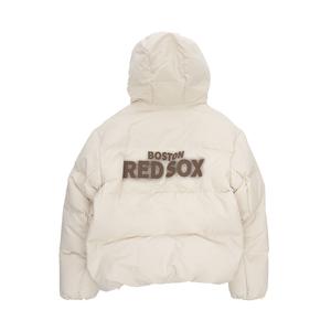 MLB Куртка пуховая унисекс в стиле преппи, Deep Ivory