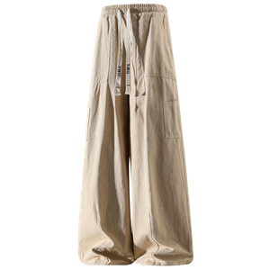 Повседневные брюки Unisex Moderate Wide Leg X1617, хаки pants