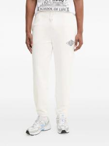 Спортивные брюки HUGO с набивным логотипом, белый