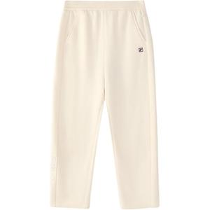 FILA KIDS Подростковые вязаные спортивные брюки maltose white