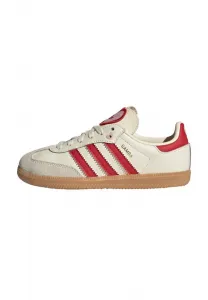 Низкие кроссовки Adidas Originals, Cream White/Better Scarlet Gum