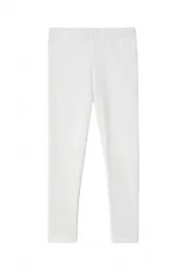 Длинные термолактиловые леггинсы-чулки Damart, White