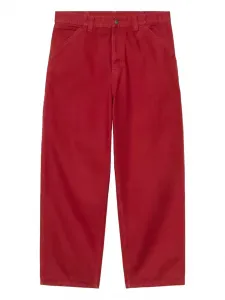 Брюки с двумя карманами CARHARTT WIP, красный