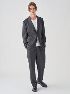 Простые брюки из жаккардового шерстяного трикотажа | FP202