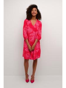 Платье CUpolly свободного кроя в красно-розовом узоре пейсли CULTURE