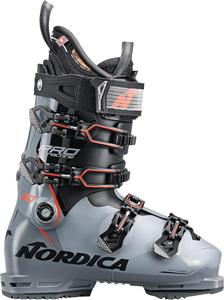 Мужские узкие высокопроизводительные горнолыжные ботинки Nordica Promachine 120, Grey / Black / Red