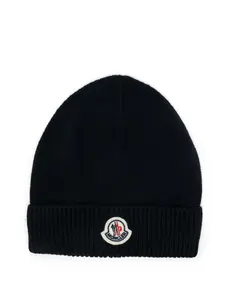 Шапка бини Moncler Enfant, синий