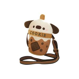 Плюшевая игрушка чашка собаки молочный чай щенок кукла высота 22см JINXIANGHE