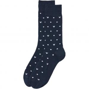 Мужские носки до середины икры 1 упаковка UNIQLO, синий