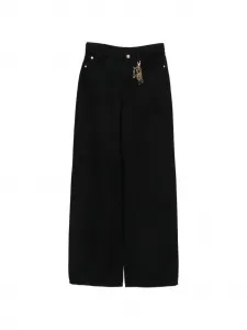 Джинсы с подвесками Emporio Armani, черный