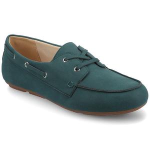 Женские лоферы Naomi на круглом носке Journee, Teal Pu