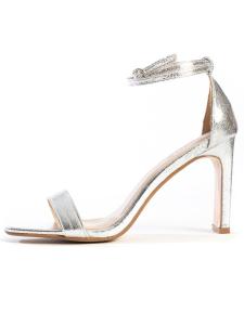 Босоножки на высоком каблуке Celena Strap Sandals Cory, серебряный