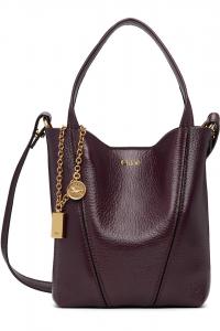 Chloé Маленькая коричневая вращающаяся сумка 'chloé'