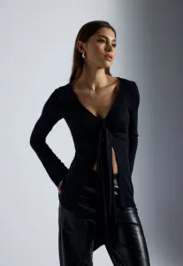 Топ с длинными рукавами Even&Odd, Black