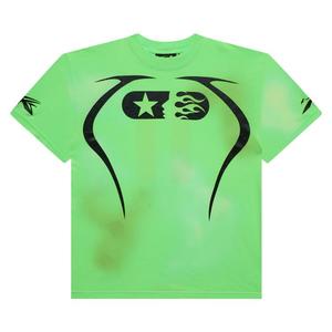 Футболка Hellstar Warm Up T-Shirt Neon Green, зеленый