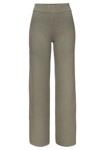 Тканевые брюки Elbsand Loose fit Pants, бежевый