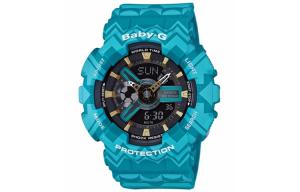 CASIO Часы Women's BABY-G Black Watch BA-110TP-2A