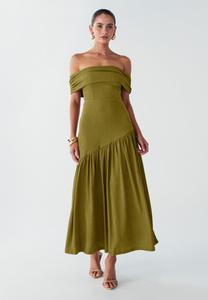 Платье BWLDR OAKLA, Olive Green/Green