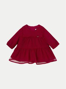 Элегантное платье regular fit 2805 Mayoral, красный