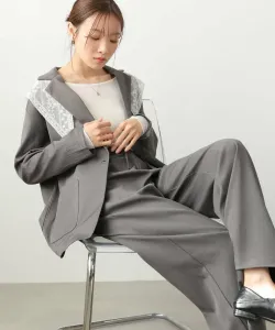 Свободный крой пиджака и брюк