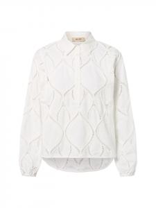 Mos Mosh Блузка MMNolin Caminno белого цвета