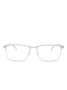 Очки в прямоугольной оправе Montblanc, серебряный