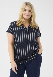 Блуза KCSIDA Kaffe Curve, темно-синий