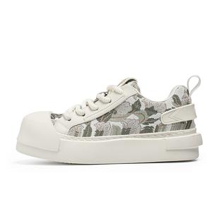 Низкие скейтерские кроссовки мужские ZULISHI, белый