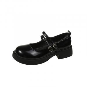 Туфли Мэри Джейн на платформе женские Xingdiman, Black